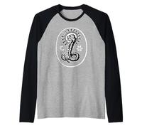 Demiurgo Chnou braxas Símbolo Camiseta Manga Raglan