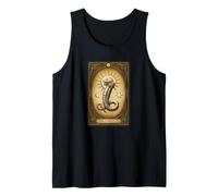 Demiurgo Gnóstico Yaldabaoth Serpiente Gnosticismo Tarot Camiseta sin Mangas
