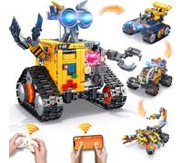 Demkia Technic Robot Transformable para Niños, Robots Juguete de Construcción Programable 4 en 1 con Control Remoto por App, Regalo Creativo para Cumpleaños de Niños de 6 a 12 + Años (588 Piezas)
