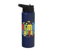 Demo Expert Master Builder Bloque Constructor de ladrillos Stainless Steel Insulated Water Bottle