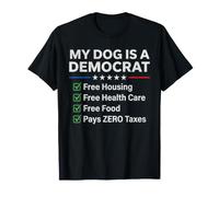Democracia Camiseta Divertida Política Liberal Demócrata Camiseta