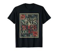Democracia Camiseta Resistencia Protesta Política Democracia Camiseta