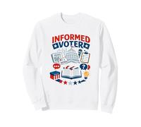 Democracia del Deber cívico informado del votante Sudadera