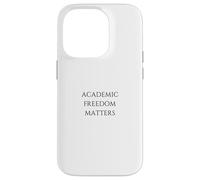 Democracia Libertad Académica Universidad College Ivy League Carcasa para iPhone 14 Pro