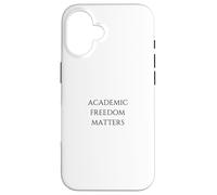 Democracia Libertad Académica Universidad College Ivy League Carcasa para iPhone 16