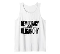 Democracia por Encima de la oligarquía Camiseta sin Mangas
