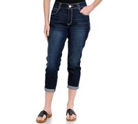 Democracy Womens Petite AB Solution Crop Jeans, Dark Indigo, 8 Petite US