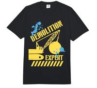 Demolición Experto Excavadora Bola demolición construcción Comfort Colors Adult Heavyweight T-Shirt