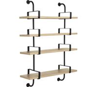 GUBI Estantería de pared Demon 4 niveles Oak. 95 cm