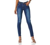 Demon&Hunter 608 Skinny Series Mujer Pantalones Vaqueros Pitillos Jeans DH8048(32)