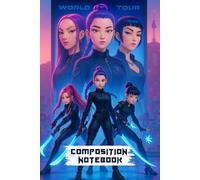 Demon Hunters K-pop Fantasy Composition Notebook