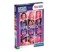 Demon Hunters K-Pop Puzzle 104 piezas - 38 x 27 cm - Niños a partir de 6 años - Colores brillantes - Desarrollo lógico y observación