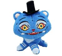 Demon Plushies Hunter'S Tiger, Demon Hunter'S Fan Artículos, Cuddly Toy Cartoon Plush Plush, Regalo de decoración de Halloween para fanáticos, niños, niños y niñas para Navidad (con Sombrero)