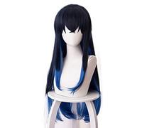 Demon Slayer Kimetsu no Yaiba Hashibira Inosuke Cosplay Peluca Gradiente larga peluca de pelo liso Disfraz de Carnaval de Halloween Pelucas COS-487DA