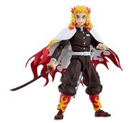 Max Factory Figma Figura de acción Demon Slayer: Kimetsu no Yaiba: Kyojuro Rengoku
