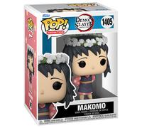 Funko Pop! Animation: Demon Slayer - Makomo - (Flower Headdress) - Guardianes de la Noche - Figura de Vinilo Coleccionable - Idea de Regalo - Mercancia Oficial - Juguetes para Niños y Adultos