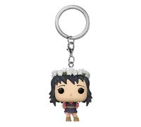 Demon Slayer Portachiavi Funko Pop Vinile Figura Makomo Corona di Fiori 4 Cm