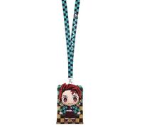 Demon Slayer Tanjiro - Cordón de felpa con tarjetero