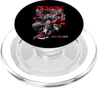 Demon Spirit Oni Streetwear Samurai Anime Warrior japonés PopSockets PopGrip para MagSafe