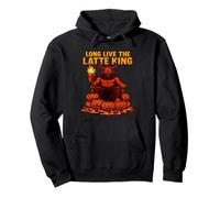 Demonio de Especias de Calabaza Latte King Sudadera con Capucha