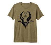 Demonio Satán Sello de Lucifer Wicca Diablo Brujería 666 Camiseta Premium