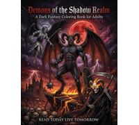 Demons of the Shadow Realm: A Dark Fantasy Coloring Book for Adults: 50 Detailed Illustrations of Infernal Creatures, Fallen Angels, Horned Lords, ... Art Journey for Stress Relief, Relaxation.