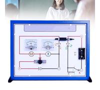 Demostrador de Efecto Fotoeléctrico con Fuente de Luz y Amplificador de Microcorriente, Equipo de Física Cuántica con Placa de Zinc, Material Didáctico Stem para Secundaria y Universidad
