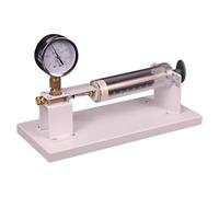 Demostrador de presión de gas, instrumento de enseñanza de física con medidor de presión transparente y escala, para experimentos legales de Boyle, herramienta de educación científica