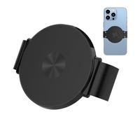 Demsyeq Abrazadera magnética para teléfono para soporte de coche, abrazadera trasera del teléfono que se fija al soporte magnético, accesorio de smartphone que absorbe los golpes para transmisión en