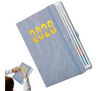 Demsyeq Agenda diaria 2026 - Cuaderno de escritura suave con pestaña - Agenda diaria mensual 2026 | para el hogar, escuela, aula, universidad, oficina, citas, planificación académica, Navidad