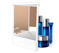 Demsyeq Espejo sin marcha atrás, imagen real, espejo no inverso, espejo verdadero, sin marcha atrás, ve lo real, reflejo real, imagen real de precisión para maquillaje de tocador para mujeres