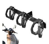 Demsyeq Gancho frontal para scooter eléctrico, accesorios para patinete eléctrico, colgador de entrega de alimentos para accesorios de jinete, gancho para sombrero, bolsas para llevar, paraguas de