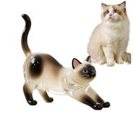 Demsyeq Llavero Decorativo para Guardar el Pelo de Las Mascotas, Colgante acrílico Transparente para Mochila, Bolso, colección de Mujeres, de Hombre