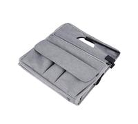 Demsyeq Under The Whiteboard - Almacenamiento de archivos gris, organizador de mesa auxiliar, organizador de escritorio de pared, de almacenamiento de escritorio con múltiples bolsillos, cesta