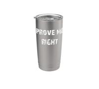 Demuéstrame lo correcto Vaso térmico de acero inoxidable de doble pared