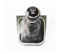 DEMULAX 1KD711113 Perillas de cambio de marchas de PU for automóvil de 5 velocidades con bota de cuero de PU cubierta, for VW, for Golf 6 MK6 Palanca de cambios para vehículos
