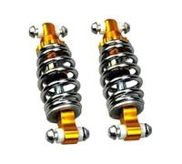 DEMULAX 2 amortiguadores Traseros de 5 Pulgadas y 125 mm for Patinete eléctrico, amortiguadores Traseros universales for Bicicleta eléctrica. Resorte hidráulico para suspensión Delantera de Scooter