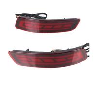 DEMULAX 2 luces antiniebla traseras, for Toyota, Corolla, Altis 2014-2018, luz de conducción+ freno+indicador señal giro, reflector, esquina Unidad de luz de freno trasera del vehículo