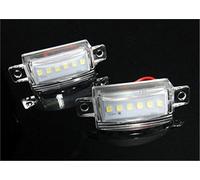 DEMULAX 2 luces LED for matrícula, color blanco Canbus, for modelos 740, 745, 760, 765, 940, 945, 960 y 965, familiar de 5 puertas Luz de matrícula