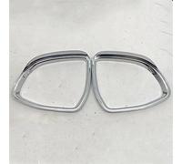 DEMULAX 2 piezas ABS cromado espejo retrovisor de coche cubierta tipo ceja marco decoración embellecedor estilo exterior del coche, for BMW, for X3 G01 2018 Espejo retrovisor para coche con efecto llu