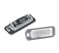DEMULAX 2 piezas, for Citroen, for Jumper 2006 2007 2008 2009 2010 2011 2012 2013-2019 for lámpara de luz placa matrícula sin errores Canbus Unidad de luz de matrícula de coche
