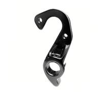 DEMULAX 2 uds Piezas de Bicicleta Mech Dropout, for Cube 10151#151 Agree C 62 Attain Race Axial Wls GTS Pro SL Bike Gear patilla de Cambio Trasera Patilla de Cambio de Bicicleta(Black WGH921BKP2)