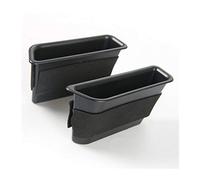 DEMULAX 2pcs Car Inner Side Door Handle Storage Box Cover, for Ford, for Mustang, 2015+ Accessories Interior Bandeja de almacenamiento para el interior del coc