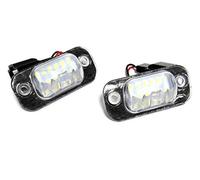 DEMULAX 2x Luz de matrícula LED blanca Canbus, for 91-99, for Golf, III 96-01, for POLO, III 93-99 Cordoba 6K Ibiza II Luz de matrícula