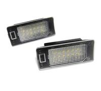 DEMULAX 2x Luz de matrícula LED blanca Canbus, for A1 A3 S3 A4 S4 A5 S5 A6 A7 Q3 Q5 Q7 TT RS, for CAYENNE, Luz de matrícula