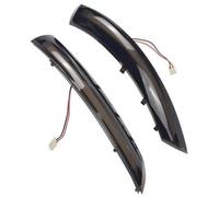 DEMULAX 7L6949101C Espejo retrovisor Lateral LED dinámico, luz Intermitente ámbar, for VW Touareg (2007-2011) Luz indicadora del Espejo Lateral