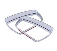DEMULAX ABS 2 uds espejo retrovisor lateral cromado protector contra la lluvia visera cubierta embellecedora de protección contra la nieve, for Ford, Kuga, Ecosport, 2013-2016 Espejo retrovisor para c