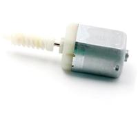 DEMULAX Actuador de cerradura puerta lateral, para reparación motor coche para Jac Auto Power Central 12V Dc para Micro cepillo carbón Conjunto de pestillo de puerta(BLACK Motor a)