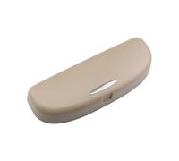 DEMULAX Caja de Almacenamiento for Gafas de Sol de Coche, for VW, Volkswagen, TACQUA Teramont, T-ROC, Tharu C-, Trek, Phideon T-Cross/Lamando 2015-2021 Soporte para Gafas de Sol para Coche(Beige)