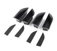 DEMULAX Caja de almacenamiento organizadora for puerta delantera y trasera, 4 Uds., soporte for contenedor, for Jaguar, XJ XJL 2010-2016 Bandeja de almacenamiento para el interior del coc